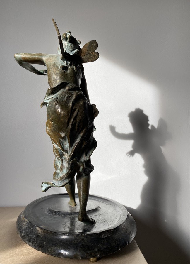 Nimfos skulptūra / Art nouveau