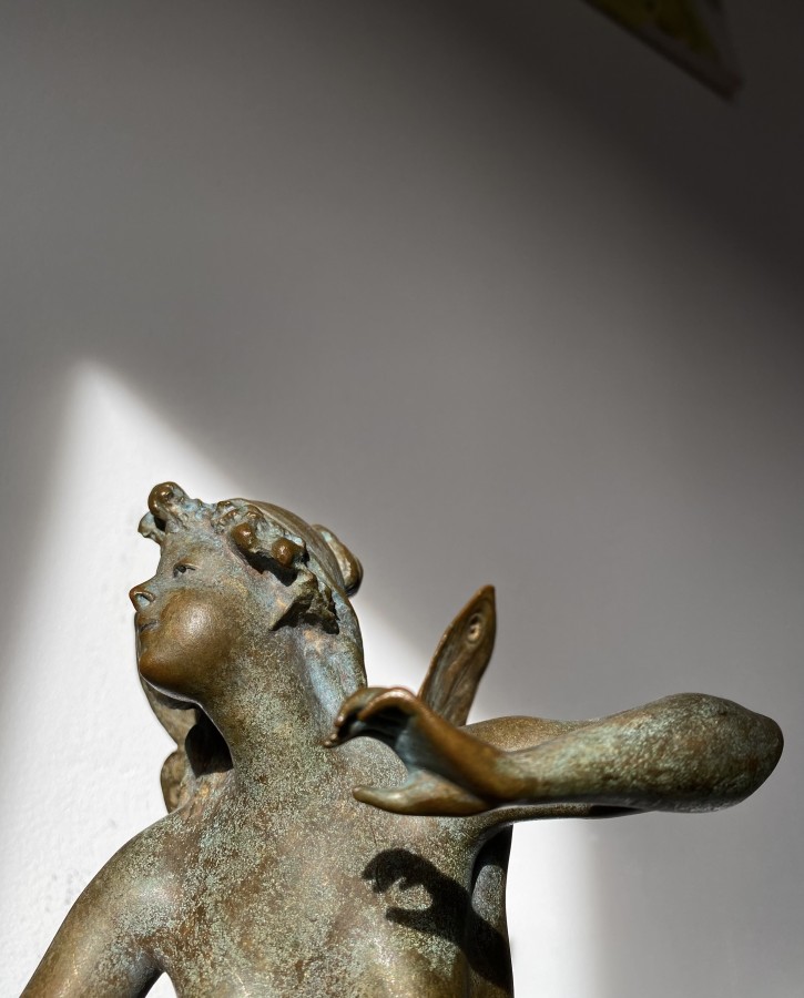 Nimfos skulptūra / Art nouveau