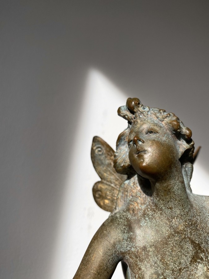 Nimfos skulptūra / Art nouveau